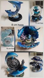 Dolfijnen Beelden Collectie, Tuin en Terras, Tuinbeelden, Ophalen of Verzenden, Zo goed als nieuw, Kunststof, Dierenbeeld