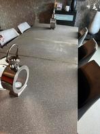 Uitschuifbare eettafel, Huis en Inrichting, Tafels | Eettafels, Ophalen, 50 tot 100 cm, Vijf personen of meer, 150 tot 200 cm