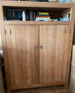 Tv / computer kast Teak, Ophalen, Gebruikt, 70 tot 120 cm