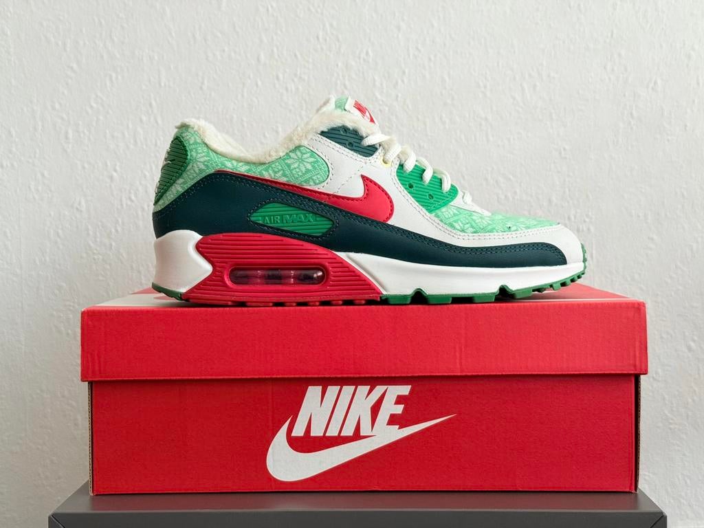 Nike Air Max 90 Nordic Christmas, Overige kleuren, Ophalen of Verzenden, Sneakers of Gympen, Zo goed als nieuw