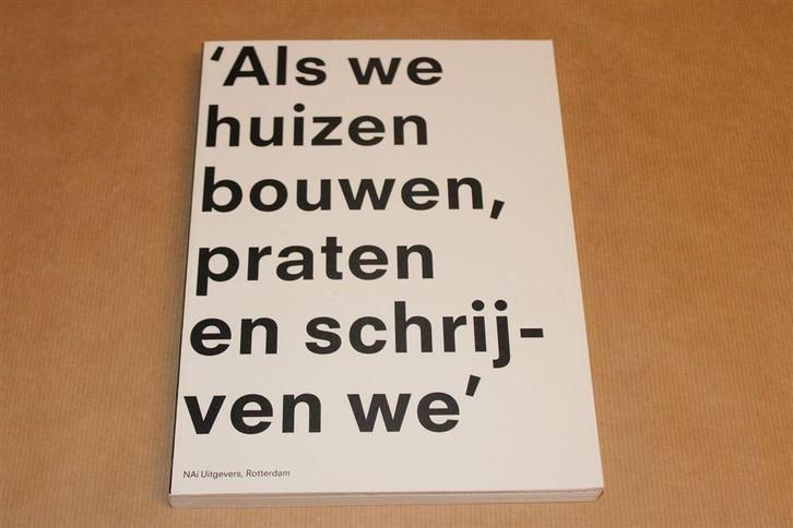 De Nijl Architecten — Huizen & Taal — NAi Catalogus, Boeken, Kunst en Cultuur | Architectuur, Zo goed als nieuw, Architecten, Ophalen of Verzenden