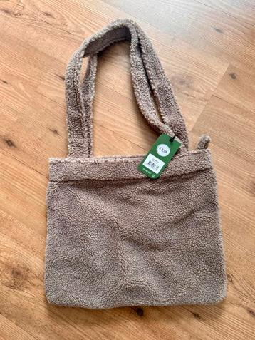 Bruine teddy shopper tas nieuw beschikbaar voor biedingen
