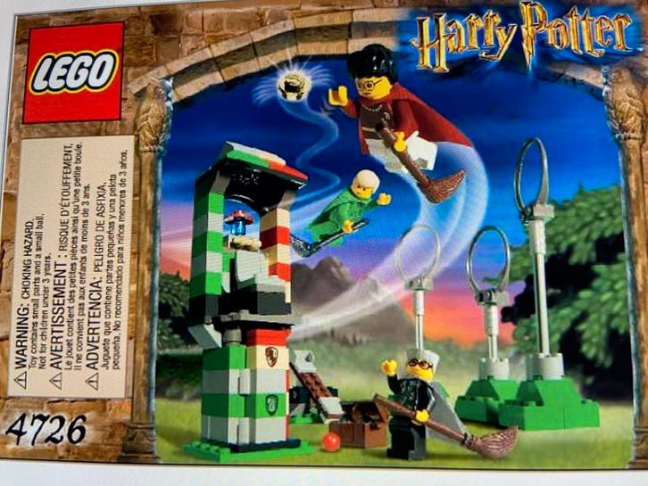 Lego Harry Potter 4726 - Zwerkbaltraining - compleet., Kinderen en Baby's, Speelgoed | Duplo en Lego, Gebruikt, Ophalen