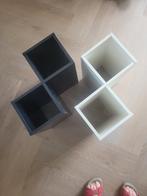 Ikea Kallax/Expedit Inzet - Wijnrek - Bruin & Wit, Ophalen of Verzenden, Zo goed als nieuw