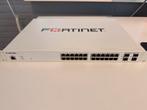 Fortinet FortiSwitch 124E-FPOE incl 2x FN-TRAN-SX module, Ophalen of Verzenden, Zo goed als nieuw