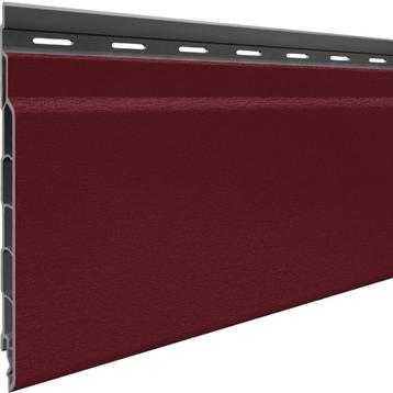 Vinyplus Gevelbekleding – Wijnrood – Restpartij 8 planken – beschikbaar voor biedingen