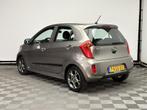 Kia Picanto 1.0 CVVT ISG Design Edition 5-drs Led Airco Navi, Auto's, Kia, Te koop, Zilver of Grijs, Benzine, Hatchback