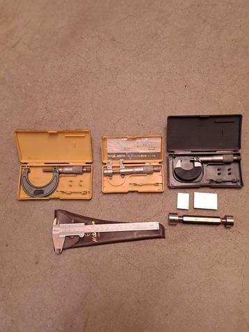 Mitutoyo Meetgereedschap Set.  beschikbaar voor biedingen
