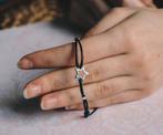 Armband van Sterling Zilver met Ster Bedel – Verstelbaar en, Ophalen of Verzenden, Nieuw, Zilver, Zilver