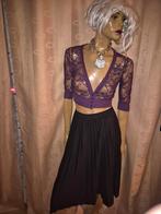 Prachtige paars bolero maat 36-38 zgan, Kleding | Dames, Ophalen of Verzenden, Zo goed als nieuw, Maat 36 (S), Paars