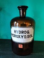 Apothekerspot, glas  Mooie glazen pot 32 cm hoog, Antiek en Kunst, Curiosa en Brocante, Ophalen of Verzenden