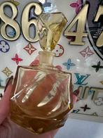 Vintage glazen parfumfles – chic voor je kaptafel, Ophalen of Verzenden, Parfumfles