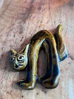 Vintage keramieken kat jaren 60, Verzamelen, Beelden en Beeldjes, Ophalen of Verzenden