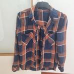 Pull & Bear geruite blouse- maat M, Kleding | Dames, Maat 38/40 (M), Bruin, Ophalen of Verzenden, Zo goed als nieuw
