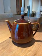 Vintage Bruine Theepot - Aardewerk Villeroy & Boch, Huis en Inrichting, Keuken | Servies, Ophalen, Gebruikt, Overige typen, Overige stijlen
