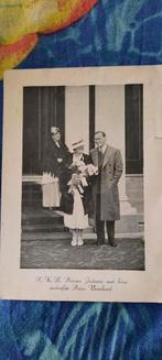 kaart verloving H.K.H. Prinses Juliana en Prins Bernhard, Ophalen of Verzenden, Zo goed als nieuw, Nederland, Kaart, Foto of Prent
