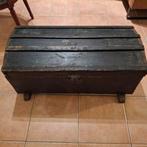 Vintage Houten Opbergkist / Reiskist, Huis en Inrichting, Woonaccessoires | Kisten, Ophalen, Minder dan 50 cm, Gebruikt, 50 tot 100 cm