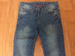 PERSIVAL lichtblauwe lange spijkerbroek / jeans + sterren, Broek, Persival, Gebruikt, Meisje
