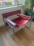 Vintage Marcel Breuer ‘Wassily’ buizenstoel, Huis en Inrichting, Stoelen, Ophalen, Metaal, Eén, Rood
