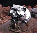 Big Panter ring met zwarte saffier ogen, Sieraden, Tassen en Uiterlijk, Ringen, 20 of groter, Heer, Nieuw, Met edelsteen