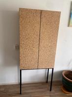 Buffetkast - spiegelkast - kurk (b x h x d = 75 x 180 x 35), Ophalen, Met deur(en), 50 tot 100 cm, 150 tot 200 cm