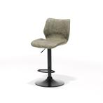 SUPERAANBIEDING Barkruk Bobby draaibaar stof soft 3 kleuren, Huis en Inrichting, Barkrukken, Nieuw, Ophalen of Verzenden, 90 cm of meer