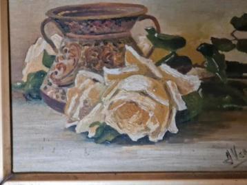 Olieverf Schilderijtje beschikbaar voor biedingen