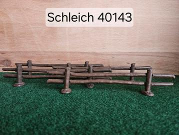Schleich 40143 bruin hekwerk 4 stuks beschikbaar voor biedingen