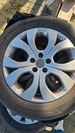 Michelinbanden 225/55R17, Ophalen, Gebruikt, 255 mm, Banden en Velgen