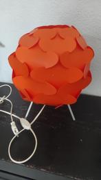 Vintage tafellamp Ikea Filista oranje kunststof, Ophalen of Verzenden, Gebruikt, Kunststof, Minder dan 50 cm