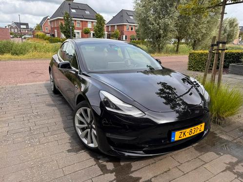 Tesla Model 3 Long Range RWD 2019 Zwart, Auto's, Tesla, Particulier, Model 3, Elektrisch, Sedan, Automaat, Origineel Nederlands