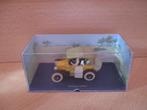 Kuifje miniatuur auto in doosje Tintin au Congo 6,5x14,5cm, Gebruikt, Ophalen of Verzenden, Beeldje of Figuurtje, Kuifje