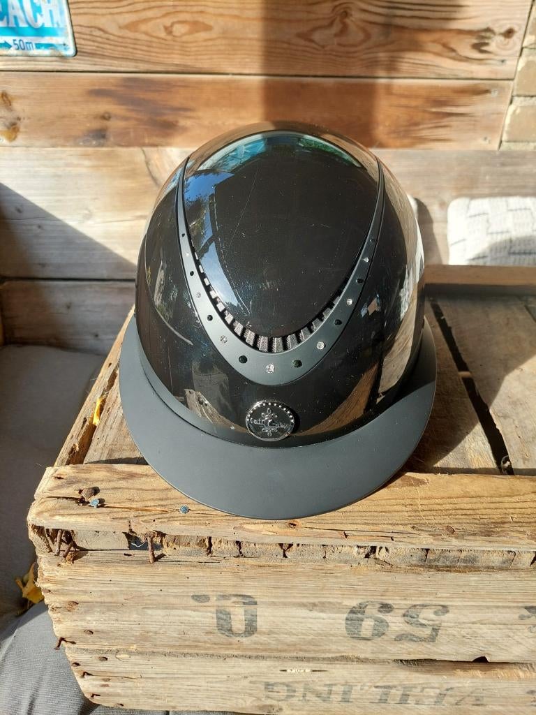 Fair Play cap Apoleus Shiny zwart maat L, Dieren en Toebehoren, Nieuw, Ophalen of Verzenden, Cap, Kinderen