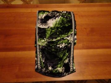 MARCCAIN groen/zwart rokje met veel plooien beschikbaar voor biedingen