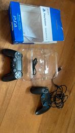 Twee PS4 controllers, 1 echte, allebei stickdrift, Spelcomputers en Games, Gebruikt, Ophalen of Verzenden, Controller, PlayStation 4