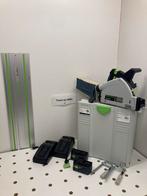 Festool tsc55reb accu invalzaag set, Doe-het-zelf en Verbouw, Gereedschap | Zaagmachines, Ophalen, Gebruikt, Invalzaag, 30 tot 70 mm