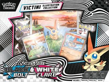  Black Bolt & White Flare Illustration Collection Victini beschikbaar voor biedingen