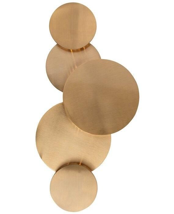 Moderne Gouden Richmond Collin Wandlamp, Huis en Inrichting, Lampen | Wandlampen, Nieuw, Metaal, Ophalen of Verzenden