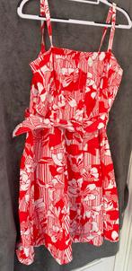 Boetiek jurkje maat M rood Wit, Kleding | Dames, Jurken, Maat 38/40 (M), Ophalen of Verzenden, Zo goed als nieuw, Boven de knie