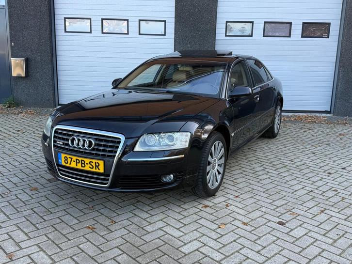Audi A8 6.0 W12 quattro Lang Pro Line ORG NL/MASSAGE/DAK/KEY, Auto's, Audi, Bedrijf, Te koop, A8, 4x4, ABS, Airbags, Airconditioning