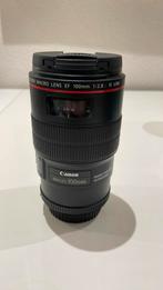 Canon macro lens EF 100mm 1:2.8, Audio, Tv en Foto, Fotografie | Lenzen en Objectieven, Ophalen of Verzenden, Zo goed als nieuw