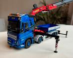 WSI 1:50 Volvo FH5 met Palfinger PK135002 Flyjib NIEUW, Ophalen of Verzenden, Nieuw, Bus of Vrachtwagen, Wsi