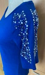 Nikkie top maat 34/36[v], Kleding | Dames, Tops, Blauw, Ophalen of Verzenden, Zo goed als nieuw, Korte mouw