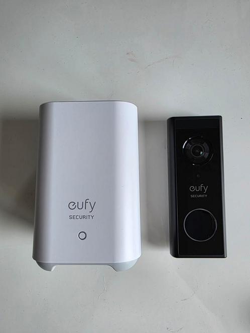 Eufy 2K Video Deurbel met HomeBase 2, Huis en Inrichting, Deurbellen, Zo goed als nieuw, Ophalen of Verzenden