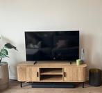 Luxe Japandi Tv-Meubel - 120 cm – zo goed als nieuw, Ophalen, Overige kleuren, Eén, Hout