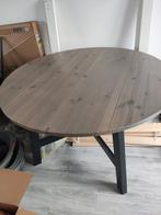 Ronde eettafel, Huis en Inrichting, Tafels | Eettafels, Ophalen, Gebruikt, Rond, 100 tot 150 cm
