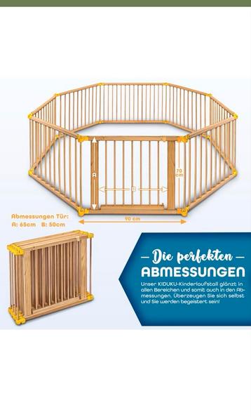 KIDUKU Box 7,2m XXL Opvouwbaar met Deur beschikbaar voor biedingen