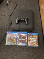 PlayStation 4 met games - GTA, FIFA, Minecraft, Ophalen of Verzenden, Met 1 controller, Original, 500 GB