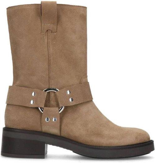 Nieuwe leren biker boots Sacha, Kleding | Dames, Schoenen, Nieuw, Lage of Enkellaarzen, Beige, Ophalen