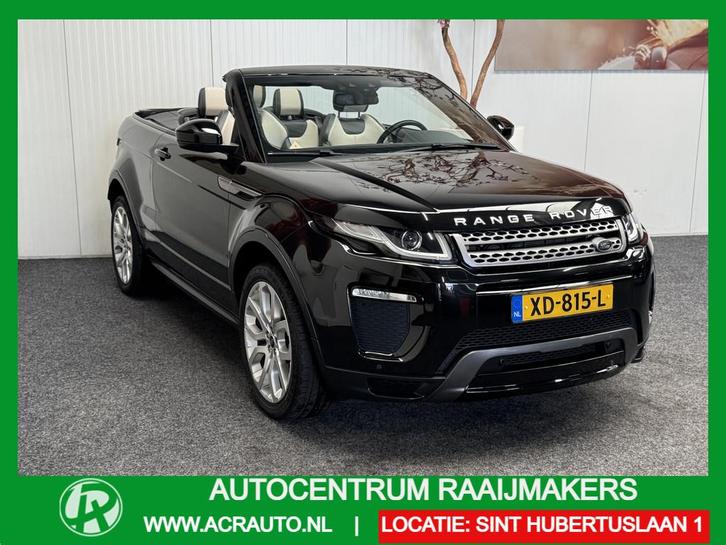 Land Rover Range Rover Evoque CONVERTIBLE AUTOMAAT 2.0 Si4 H, Auto's, Land Rover, Bedrijf, Te koop, 4x4, ABS, Achteruitrijcamera